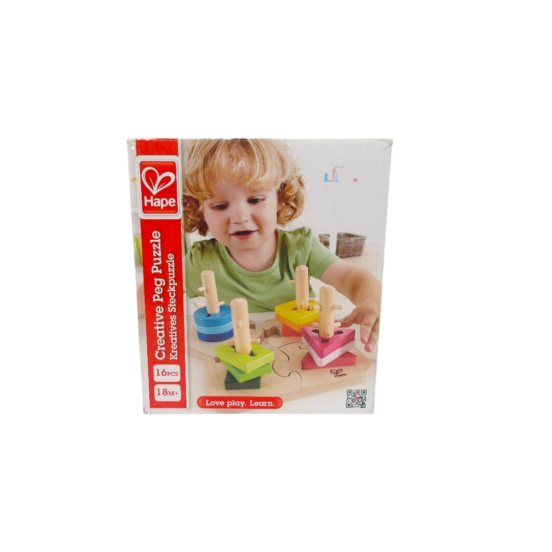 Creative peg puzzle - Puzzle à boutons créatifs Comme neuf -  reconditionné disponible sur Label Emmaüs